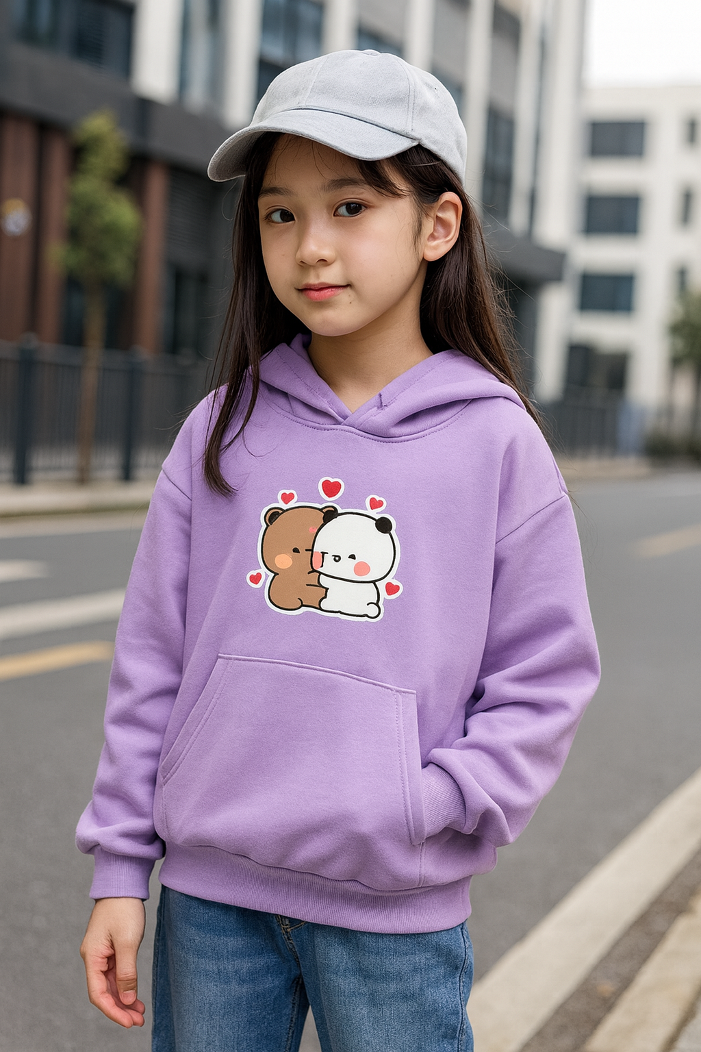 Hoodie for girls .